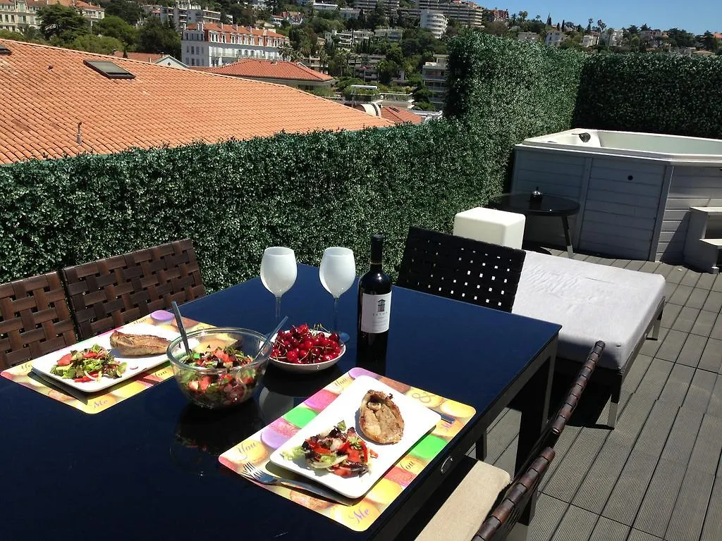 Penthouse With Jacuzzi On The Big Terrace Appartement Cannes
