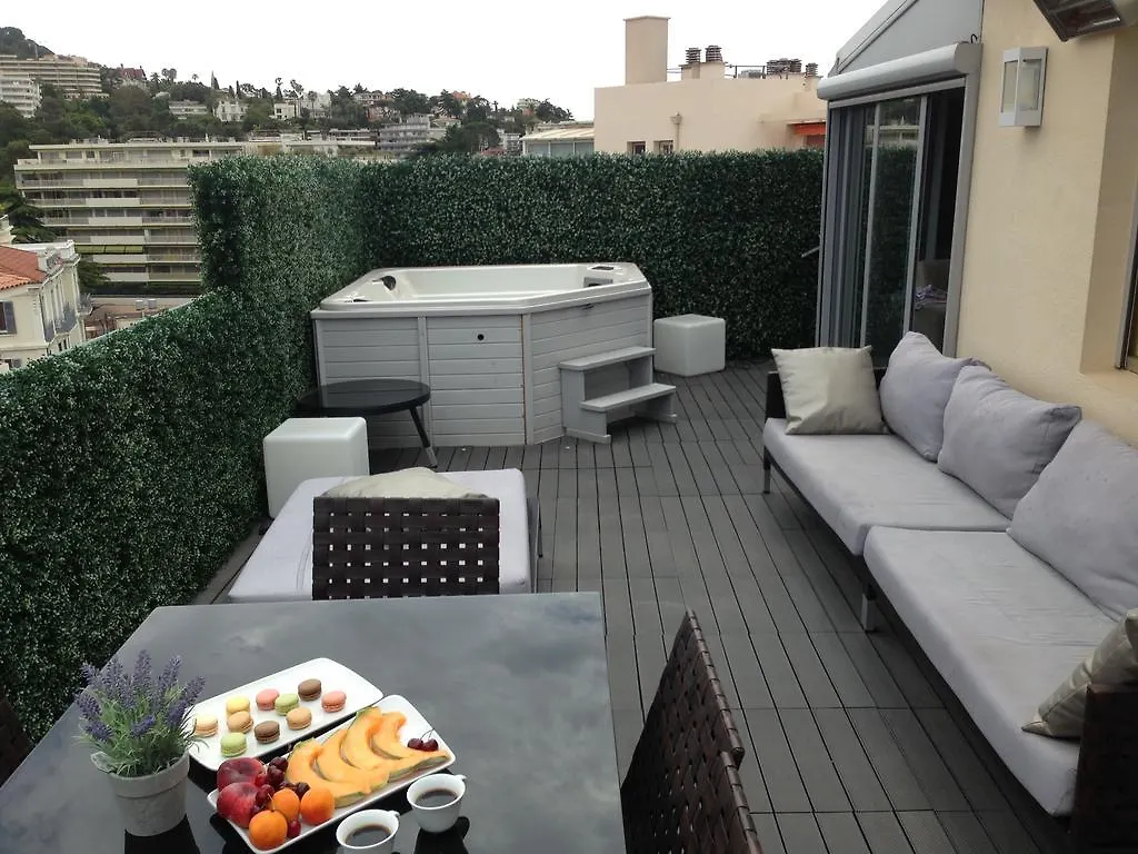 Penthouse With Jacuzzi On The Big Terrace Appartement Cannes 0*,